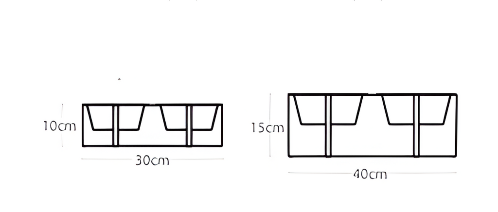 HUSH Wooden Elevated Pet Feeding Stand