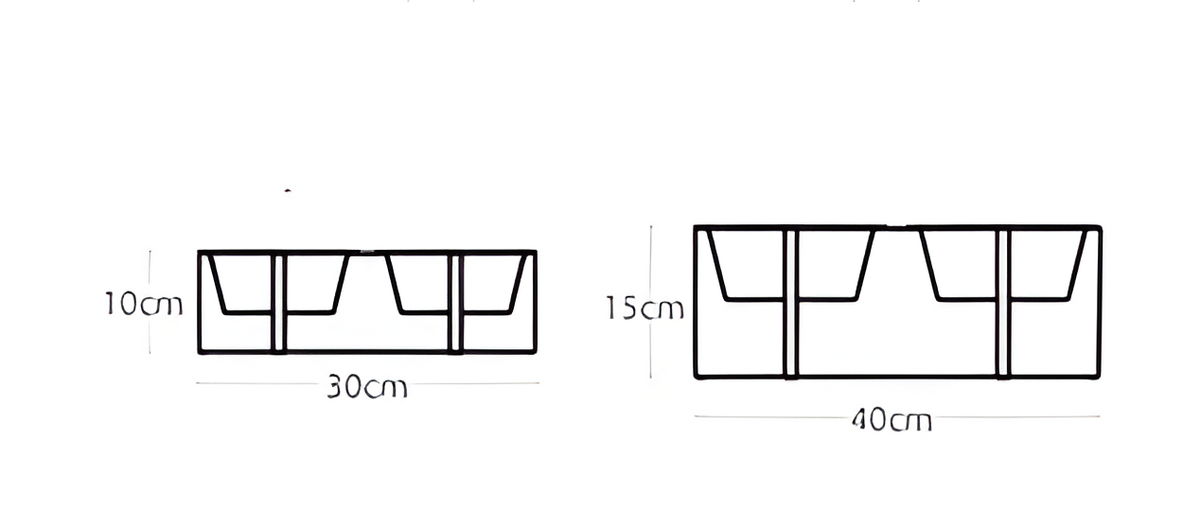HUSH Wooden Elevated Pet Feeding Stand