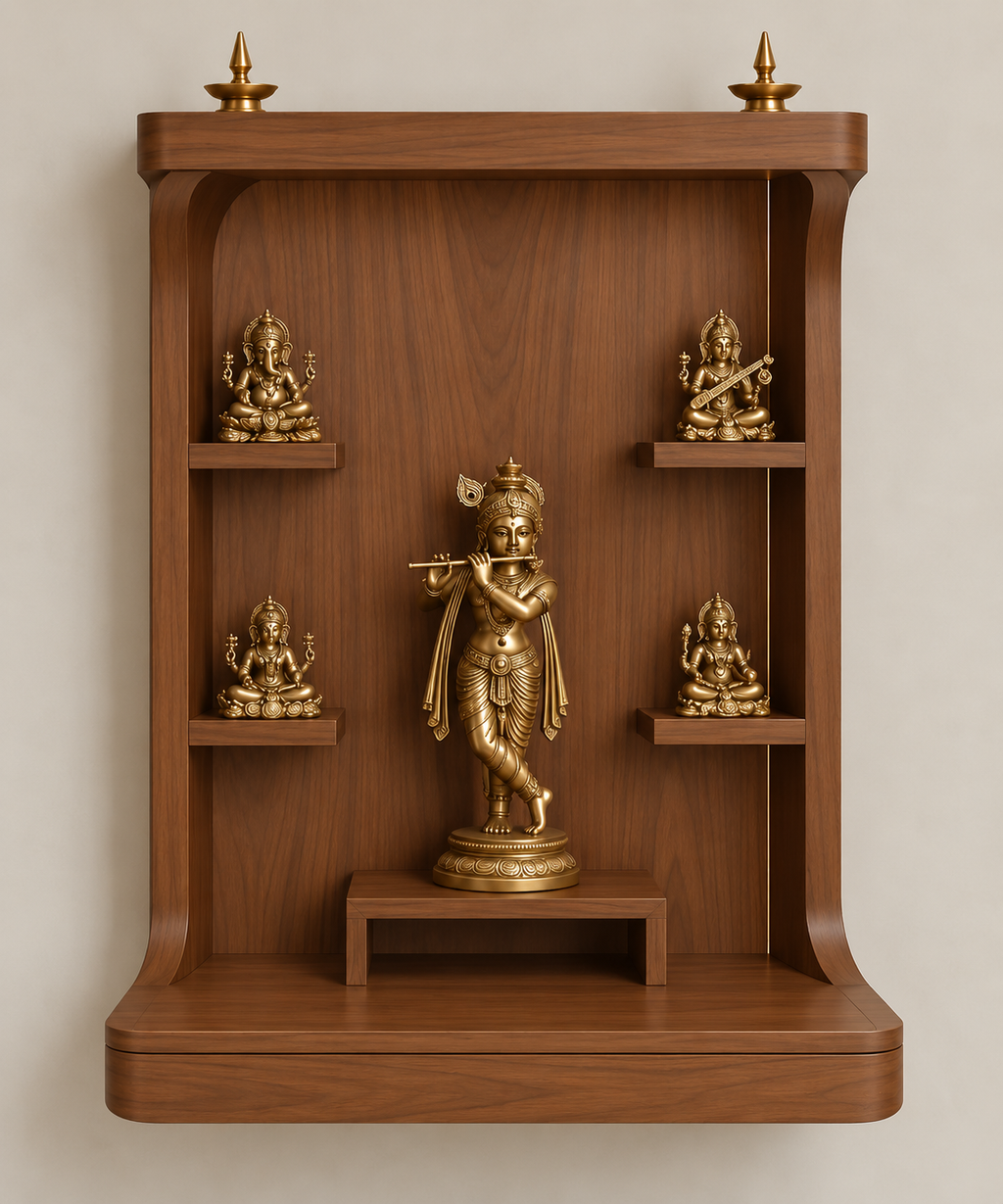 Wooden Pooja Mandir