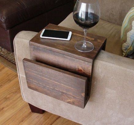 Wooden Sofa Armrest Organizer – House of Hush